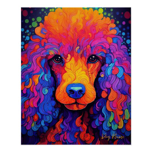 The Poodle Dog 001 - Zetton Ziana Poster (Vorderseite)
