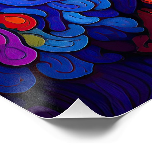 The Poodle Dog 001 - Zetton Ziana Poster (Ecke)