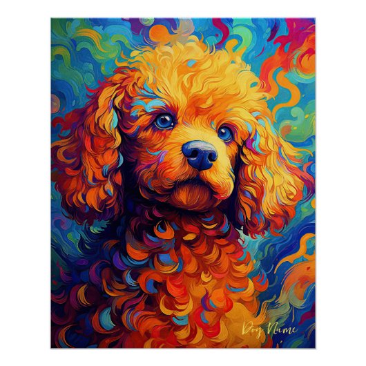 The Poodle Dog 004 - Zetton Ziana Poster (Vorderseite)