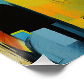 The Poodle Dog Portrait 001 - Sable Gabriel Poster (Ecke)