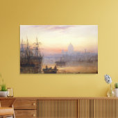 The Pool of London at Sundown, 1876 Leinwanddruck (Insitu (Wohnzimmer))