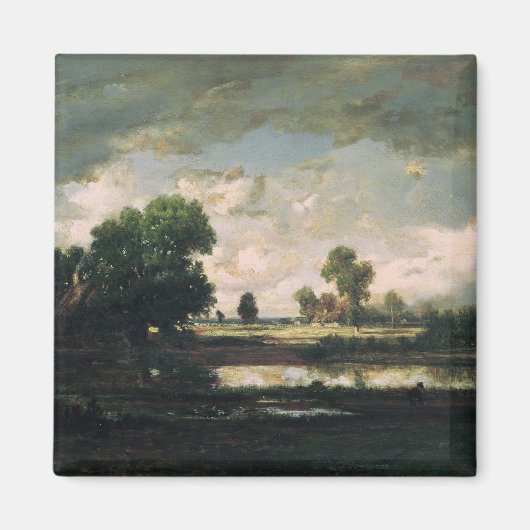 The Pool with a Stormy Sky, c.1865-7 Magnet (Vorne)