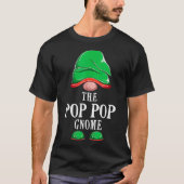 The Pop Pop Gnome Christmas Family Matching Group T-Shirt (Vorderseite)