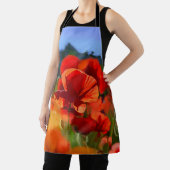 The poppy house - oil painting schürze (InSitu)