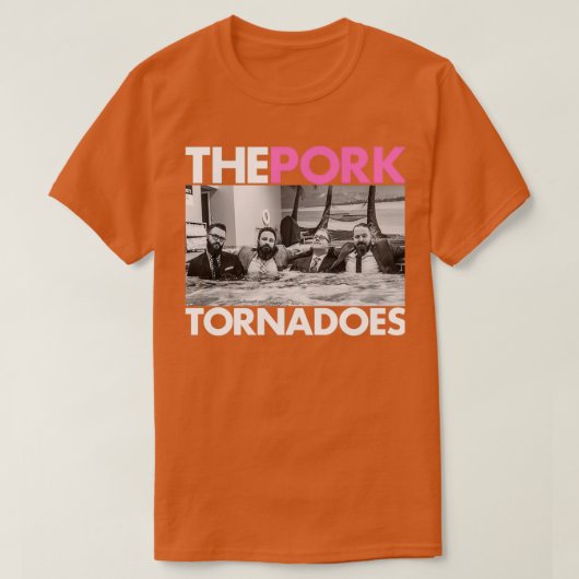 THE PORK TORNADOES T-Shirt (Design vorne)
