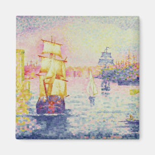 The Port of Marseilles, c.1909 Magnet