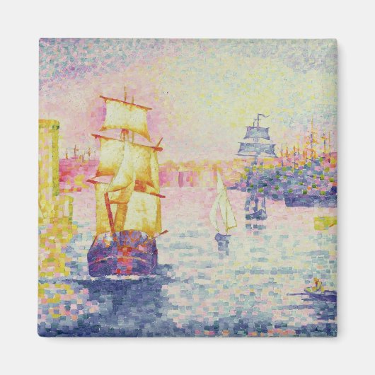 The Port of Marseilles, c.1909 Magnet (Vorne)