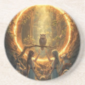 The Portal Between Trees Getränkeuntersetzer (Vorne)