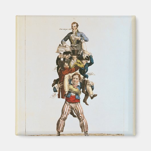 The Porter or, the Impose Burden, c.1820 Magnet (Vorne)