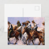 "The Posse" Western Art von WHD Koerner Postkarte (Vorne/Hinten)