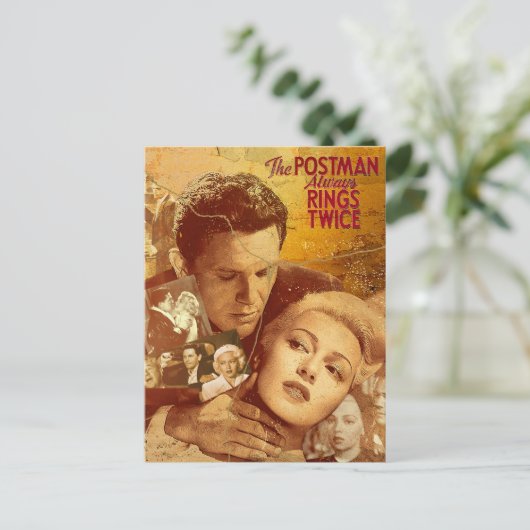The Postman & Cora Smith Postkarte (Stehend Vorderseite)
