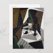 The Pot of Strawberry Jam, 1917 (Öl auf Sperrholz) Postkarte (Vorne/Hinten)