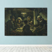 The Potato Eaters / 1885 / Van Gogh / Leinwanddruck (Insitu (Holzboden))