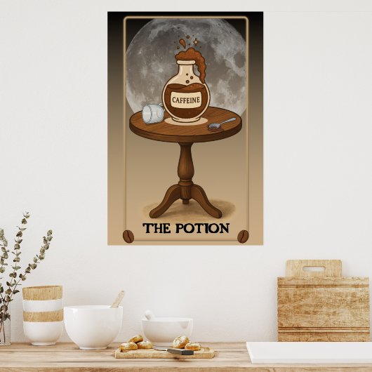 The Potion Tarot Card Poster (Küche)