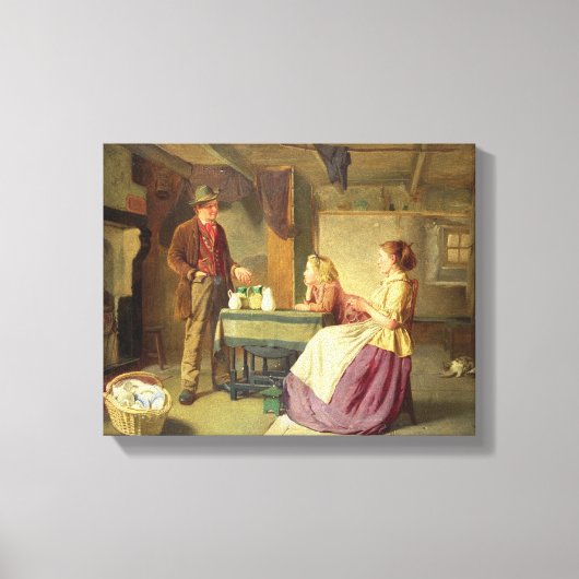 The Potter, 1876 (Öl auf Leinwand) Leinwanddruck (Vorderseite)