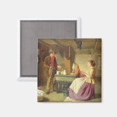 The Potter, 1876 (Öl auf Leinwand) Magnet (Vorderseite/Rückseite)