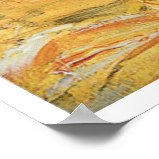 The Pottery Maker von Gerald Cassidy Poster (Ecke)