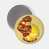 The Power of Clay Magnet (Vorderseite/Rückseite)