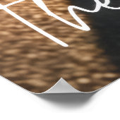 THE POWER OF PEACE - Inspirational Monk  Poster (Ecke)