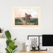 The Prairie Hunter: "One Rubbed Out!" (1364A) Poster (Heimbüro)