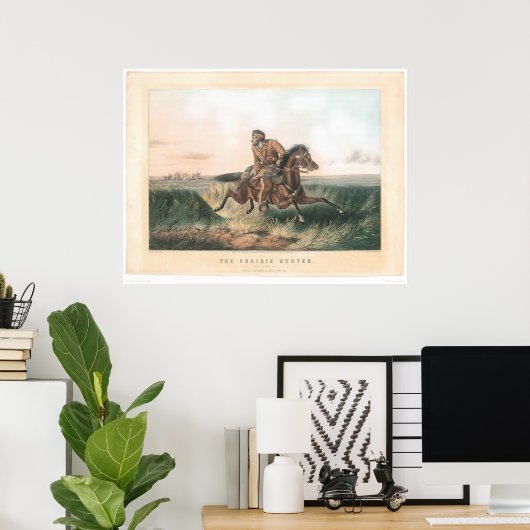 The Prairie Hunter: "One Rubbed Out!" (1364A) Poster (Heimbüro)