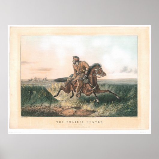 The Prairie Hunter: "One Rubbed Out!" (1364A) Poster (Vorne)