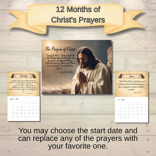 The Prayers of Christ Inspirational Kalender