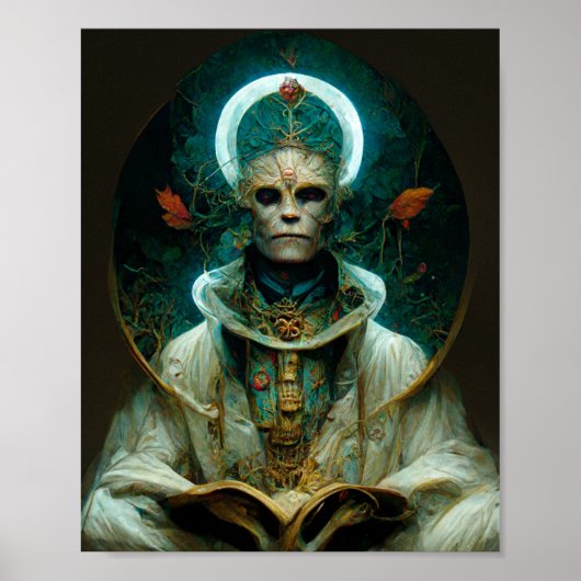 The Preacher Fantasy Sci-Fi Art Poster (Vorne)