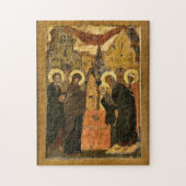 The Presentation of Christ into the Temple Icon    Puzzle (Vertikal)