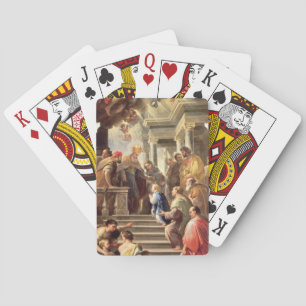 The Presentation of the Virgin at the Temple Spielkarten