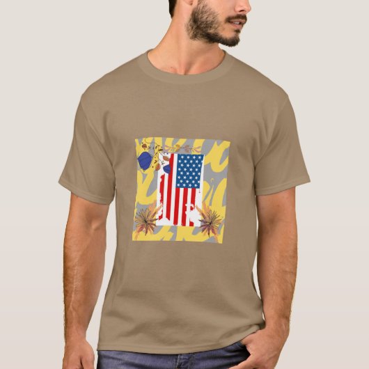 THE PRESIDENT DAY OF THE AMERICA, T-Shirt (Vorderseite)