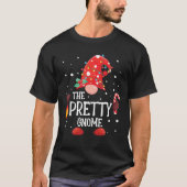 The Pretty Gnome Matching Family Christmas Gnome T-Shirt (Vorderseite)