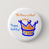 the prince is button (Vorderseite)