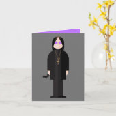 The Prince of Darkness – Rock Legend Greeting Card Karte (Gelbe Blume)