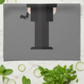 The Prince of Darkness – Rock Legend Kitchen Towel Geschirrtuch (Gefaltet)