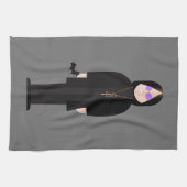 The Prince of Darkness – Rock Legend Kitchen Towel Geschirrtuch (Horizontal)