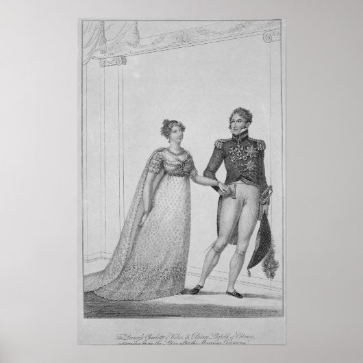 The Princess Charlotte of Wales and Prince Poster (Vorne)