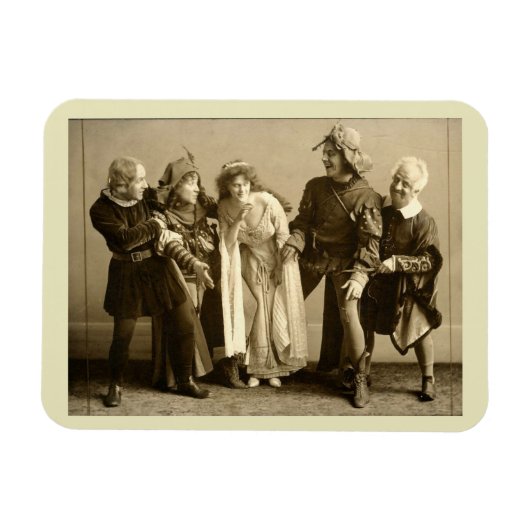 The Princess Chic, 1902, Vintag Magnet (Horizontal)