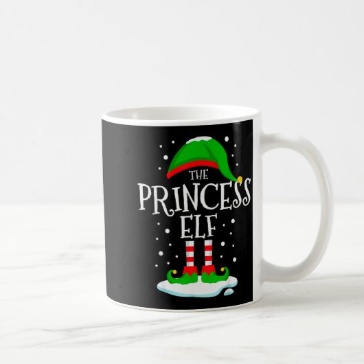 The Princess Elf Christmas Family Matching Xmas Wo Kaffeetasse (Rechts)