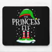 The Princess Elf Christmas Family Matching Xmas Wo Mousepad (Vorne)