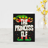 The Princess Elf Christmas Karte (Gelbe Blume)