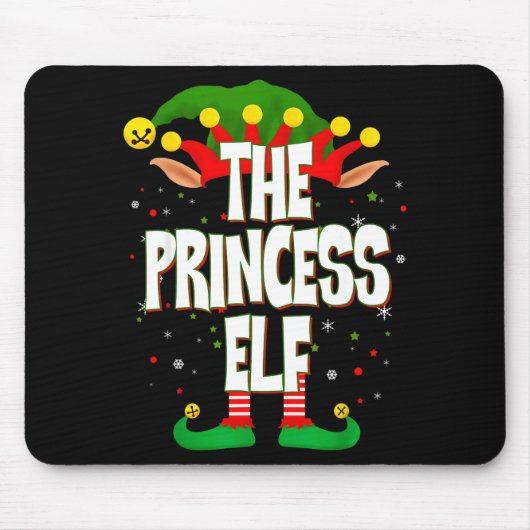 The Princess Elf Christmas Mousepad (Vorne)