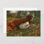 The Princess Out of School by Edward Robert Hughes Postkarte (Vorne/Hinten)