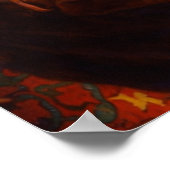 The Procuress by Johannes Vermeer  Poster (Ecke)