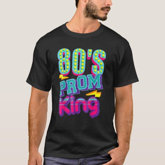 The Prom King Disco - Rückblick Nostalgisch T-Shirt (Vorderseite)