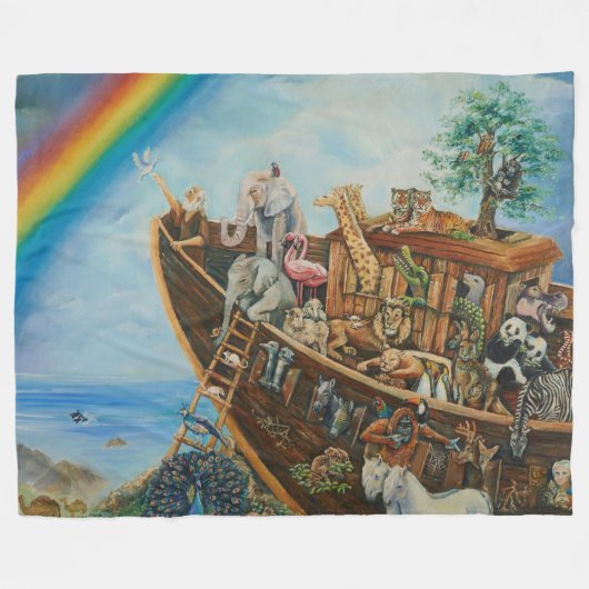 The Promise, Noah's Ark Fleecedecke (Vorderseite (Horizontal))