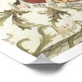 The Prophet Malachi, from the Loggia d'Annunciazio Poster (Ecke)