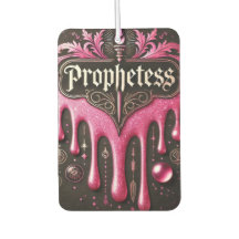 'The Prophetess' Car Air Freshener: Atmen Sie in P