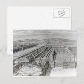 The Prospect of Grays Inn, 1720 Postkarte (Vorne/Hinten)