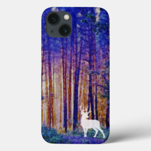 The Protector - White Stag in a Mystical Forest Case-Mate iPhone Hülle